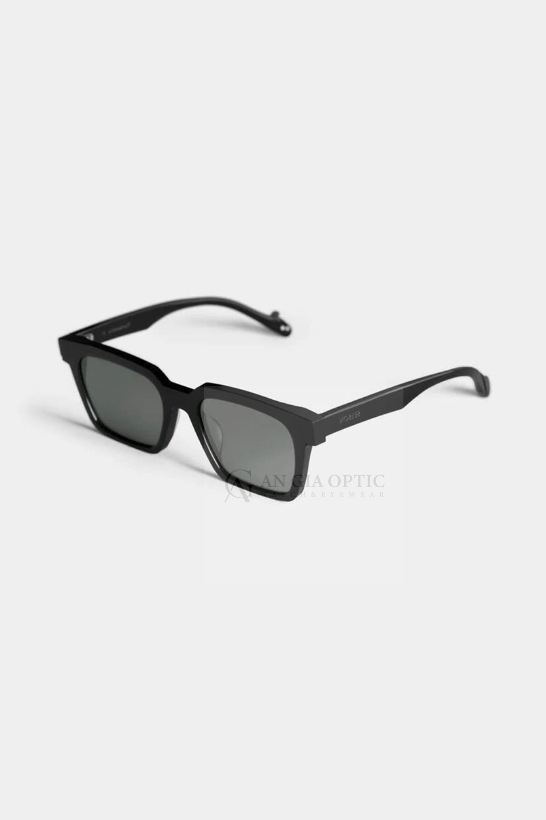 THE VERTEBRA 01 SUNGLASSES - Black - Black